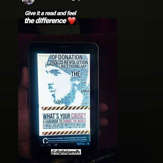 My first book which I...